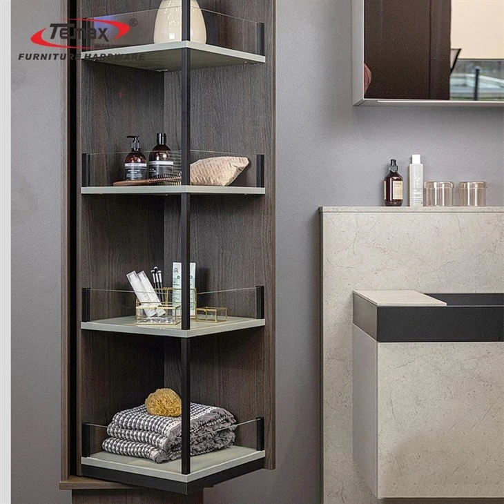 Temax 180-degree Rotating Cabinet Hardware Fittings W-A311 suppliers